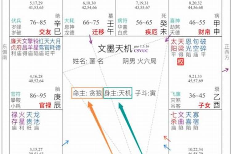 请问:命盘里的命宫、身宫、命主、身主是什么意思？各自有何关联？