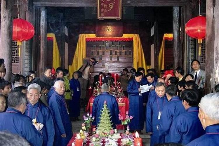 春节祭祖的规矩