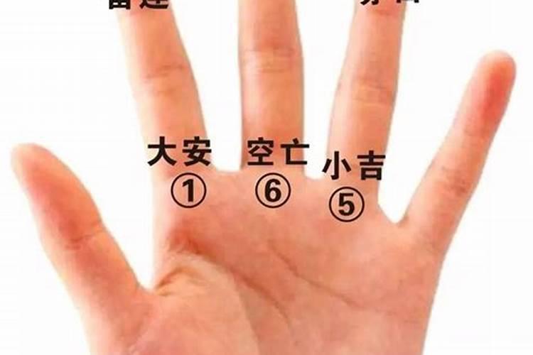 掐指一算,手指测命感情？