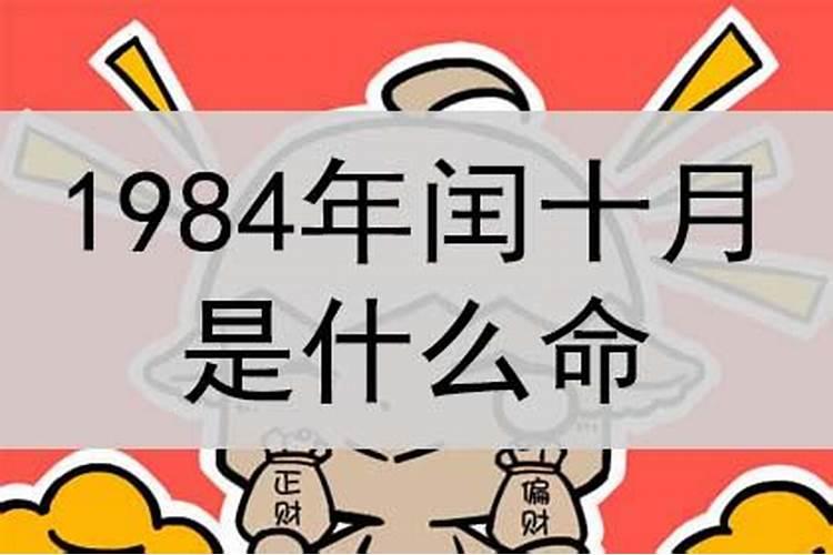 1984年农历闰10月13日生是什么命？事业爱情怎么样？
