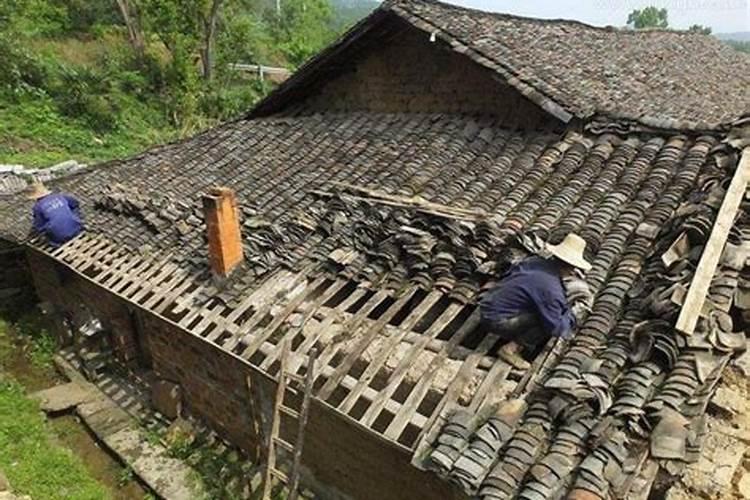 梦见男朋友在我家建房