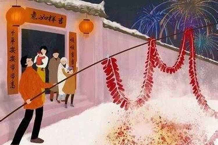 年初一早晨几点放鞭炮