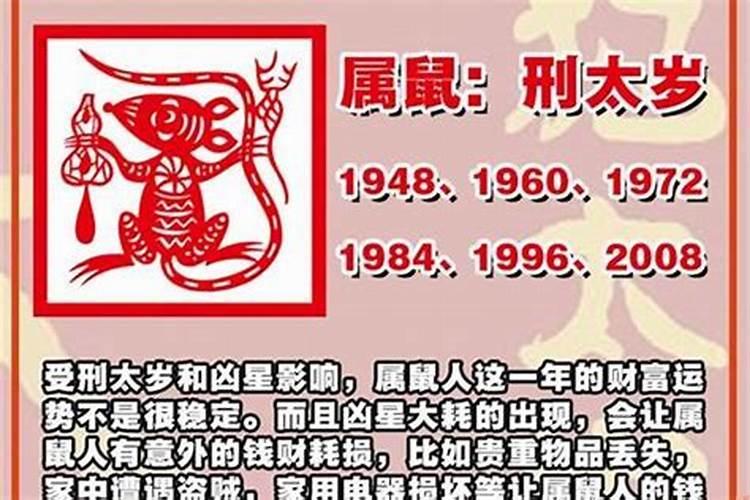 2025年犯太岁的五个属相