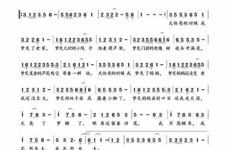 夜里梦见妈妈原唱？