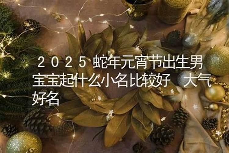 正月十五出生的宝宝小名