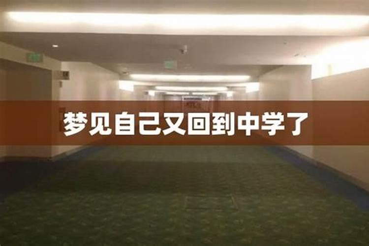 梦见回到初中学校的预兆
