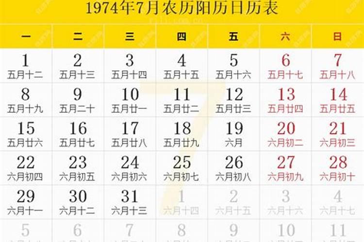 1974年农历7月15日出生男是什么星座？