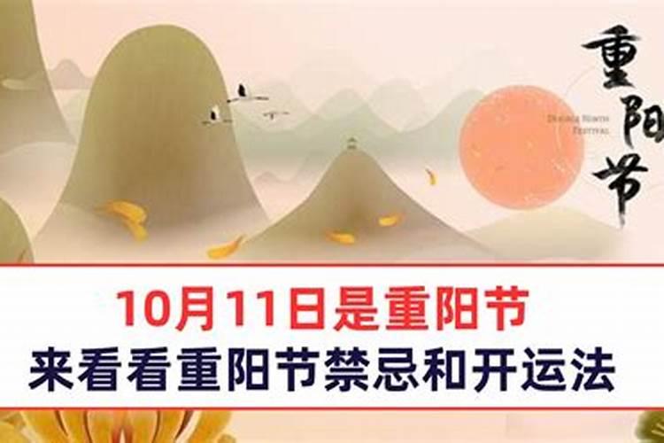 重阳节的五大禁忌