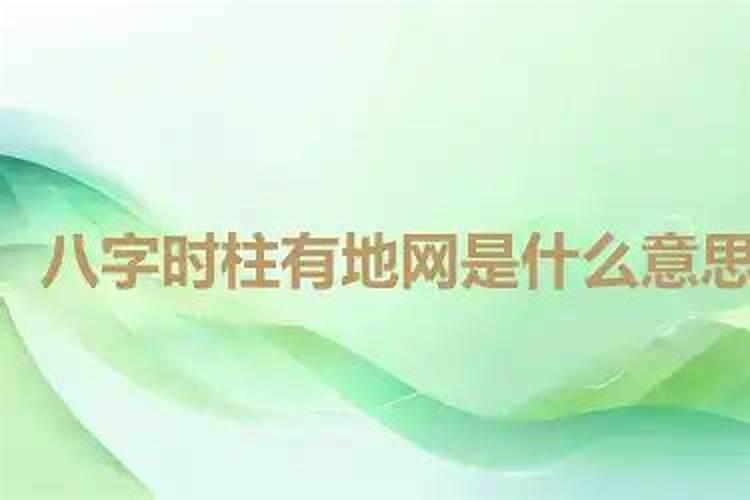 八字中的时柱是天乙太极驿马童子地网孤鸾是什么意思