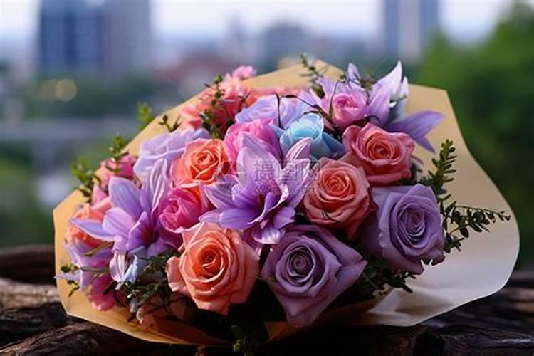 已婚女人梦见鲜花花束
