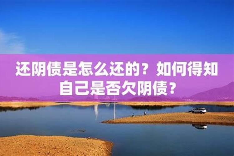 还完阴债最狠的征兆