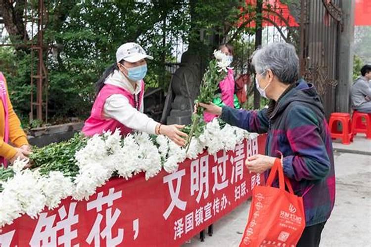 清明上坟可以用鲜花吗