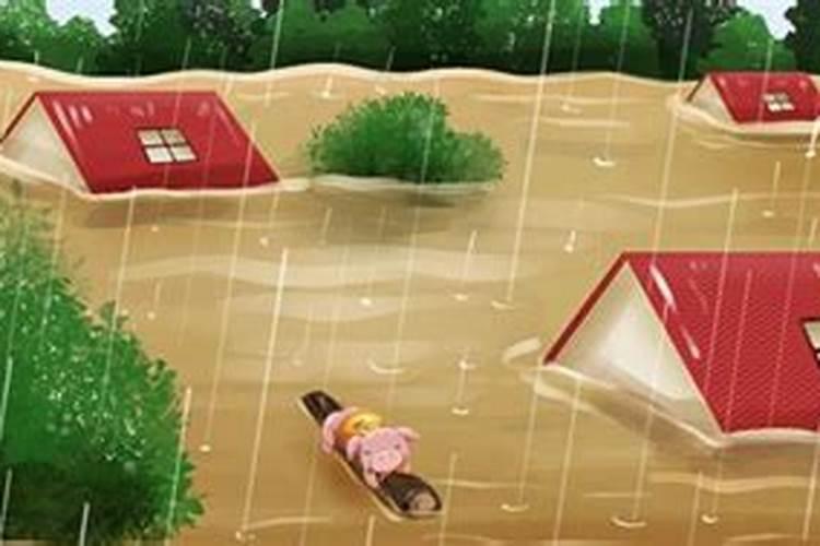 梦见下了好大的雨的预兆